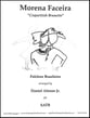 Morena Faceira SATB choral sheet music cover